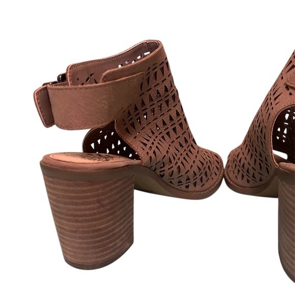 Vince Camuto Triana Stacked Open Toe Heel - Picture 6 of 10